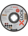 Disco corte Standar inox  Bosch X-LOCK 125x1 mm (lata10 uds)